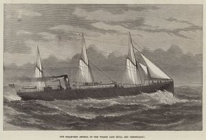 O Navio a Vapor Angelo, da Linha Wilson (Hull e Christiania)